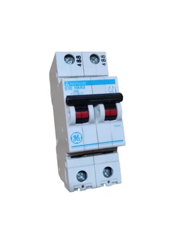 Disjoncteur automatique GE Power 570515 HA62 2P 10A D 6KA