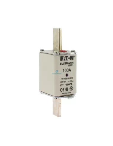 Fusible Eaton Pv-100anh1 100a 1000v dc pv tamaño 1 dua