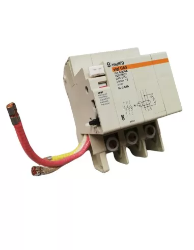 Merlin Gerin 20183 Multi 9 Différentiel Lock 3P C63A 0,3A T2 Vigi
