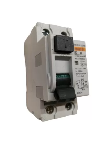 Interrupteur différentiel pur Merlin Gerin 23524 2P 40A 0,03A A-Si 2mod