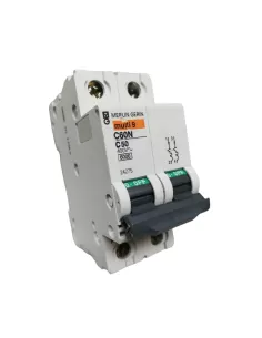 Merlin gerin 24275 circuit breaker 2p 50a 6k c 2mod c60