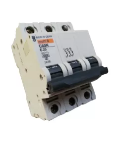 Merlin gerin 24285 circuit breaker 3p 20a 6k c 3mod c60