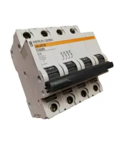 Disjoncteur Merlin Gerin 24295 4P 6A 6K C 4Mod C60