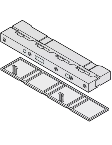 Abb n 2 portabarre per sez  5mm bp1250