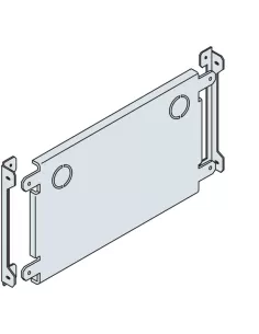 Abb pf2005 placa de chapa galvanizada 200x700