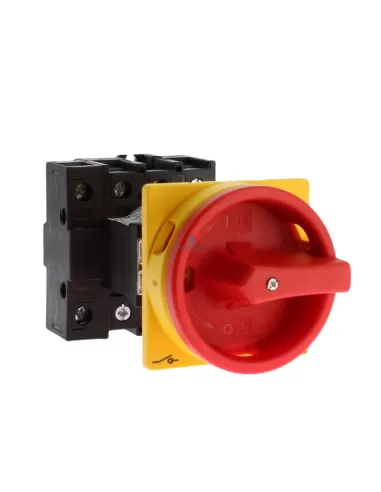 Interruptor de potencia Eaton P1-25/v/svb/n 3p+n con control retardado de emergencia