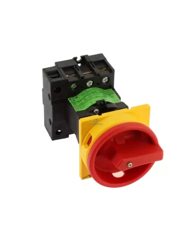 Interruptor seccionador Eaton P1-32/v/svb/n 3p+n, control retardado, parada de emergencia