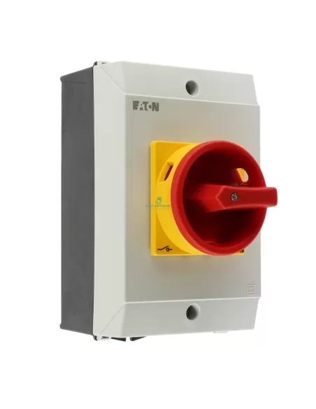 Eaton P1-25/i2/svb/n sezionatore (3p+n) 25a con custodia, arresto emergenza