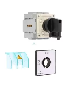 Siemens 3ld21220tk11 3x25a switch disconnector with front handle mounting