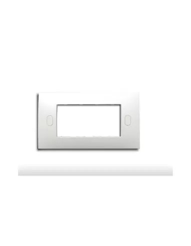 Abb placca autoport  3 posti bianco ral9016