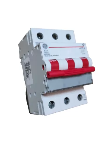 Ge power 666564 astm6330 switch disconnector 3na 3p 63a