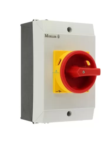 Interrupteur-sectionneur Eaton 207293 p1-25/i2/svb 3p 25a avec arrêt d'urgence