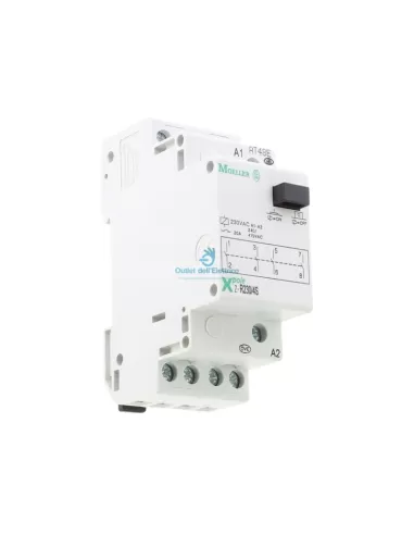 Contacteur Eaton Z-r230/4s 20 A 230 Vca 4 NO à commande manuelle