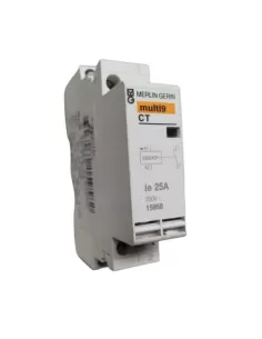 Contacteur Merlin Gerin 15958 1P 1NA 25A 240V 1 mois