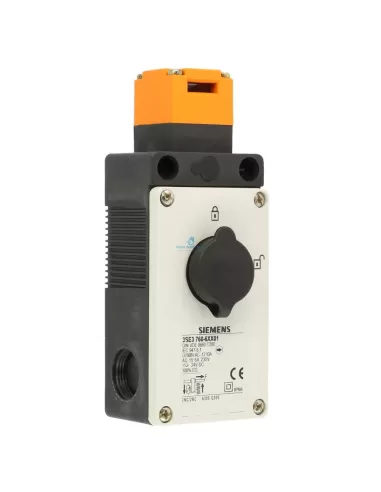 Interrupteur de position Siemens 3SE37606XX01 avec mécanisme de verrouillage 10 A 24 Vcc