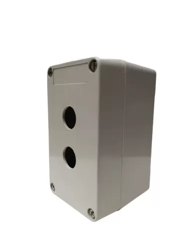 Panel pulsador vacío de 2 orificios Schneider xapa1120