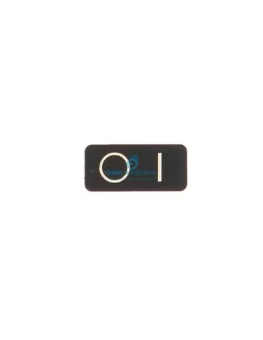 Placa de advertencia oi Siemens 3sb39021mf 12,5x27m