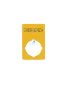 Eaton 216474 m22-xzk-i99 etiqueta de parada de emergencia 33x50 i