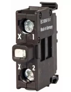 Eaton M22-ledc-g led 18-30vac/dc green case fixing