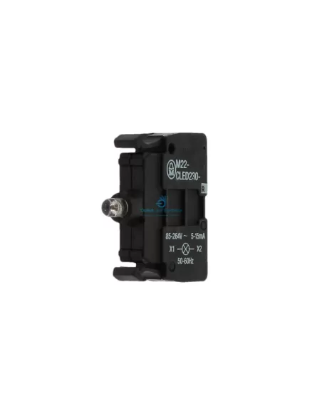 Eaton M22-cled230-r led 85-264vac red front mount