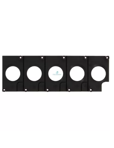 Placa de fijación Eaton M22-xe5, negra