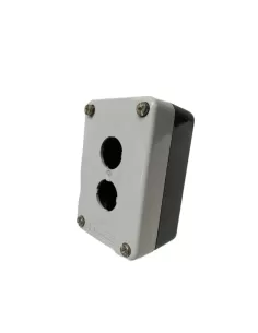 Panneau de boutons vide Schneider xalb02, 2 trous