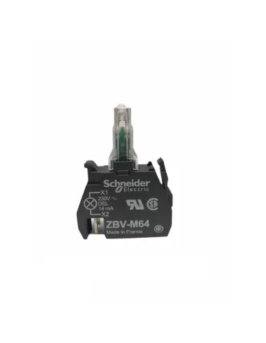 Élément LED bleu vif Schneider zbvm64 230v