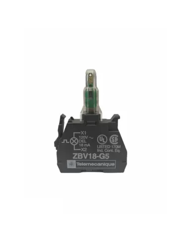 Elément LED clignotant rouge Schneider zbv18g5 120vac