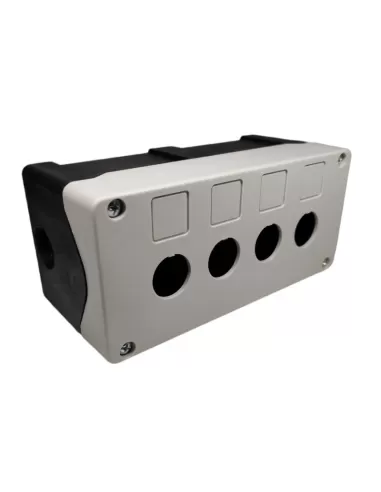 Bouton-poussoir Omron emca22z4f-187928 - panneau de boutons-poussoirs Ø22 mm, 4 trous