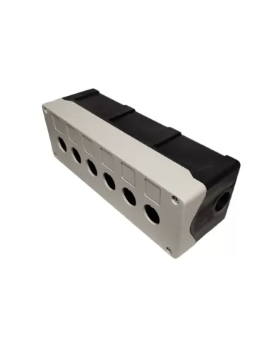 Bouton-poussoir Omron emca22z6f-187929 - panneau de boutons-poussoirs Ø22 mm, 6 trous