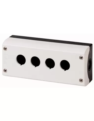 Eaton 216539 m22-i4 4-hole enclosure, black/gray