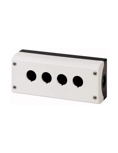 Eaton 216539 m22-i4 custodia 4 fori, nero/grigio