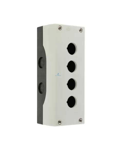 Eaton 216539 m22-i4 custodia 4 fori, nero/grigio