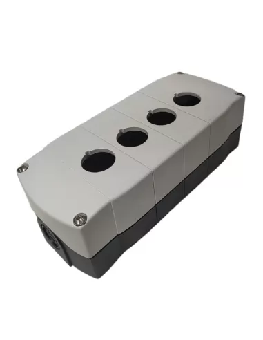 Boîtier plastique Allen Bradley 800F-4PM, filetage métrique 4 trous M16
