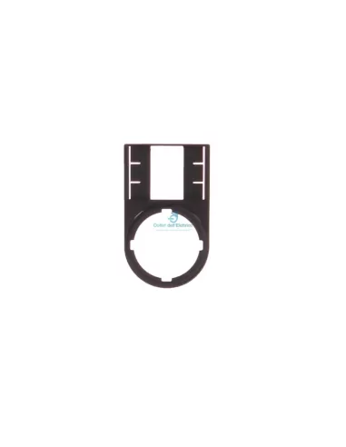 Eaton 216392 m22s-st-x porte-étiquette, 30x50mm, noir