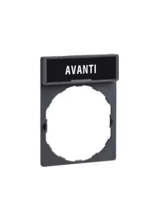 Porte-étiquette Schneider zby2605 étiquette avant