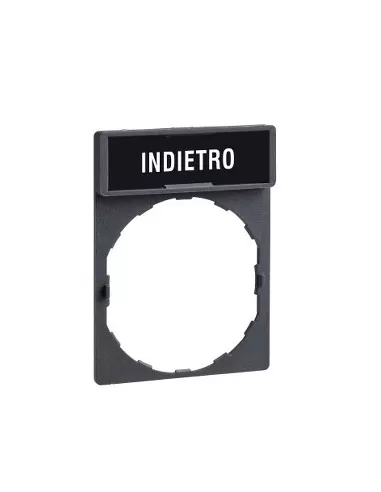 Schneider zby2606 label holder label back