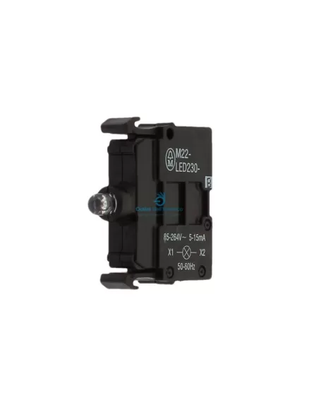 Eaton 218059 m22-led230-b led 85-264vac blue front mount