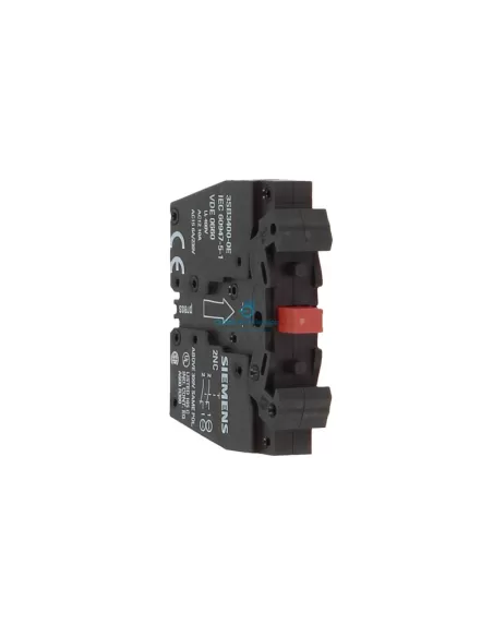 Siemens 3sb34000e contact block 2r