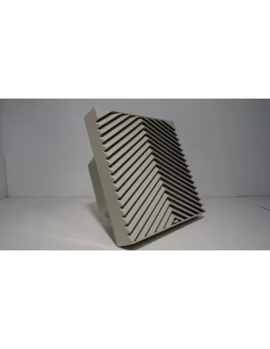 Ventilateur de panneau Hager 34W IP54 RAL7032 avec grille 17714