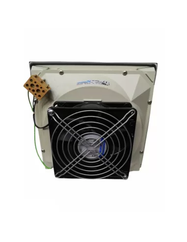 Pfannenberg 11027152000 pf2500 panel fan with filter 250x250mm 115v 50//60hz ral7032