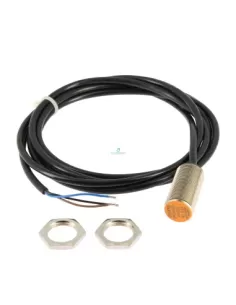 Capteur inductif Siemens 3RG40130AG33 M18, n° de série 5 mm, 24 Vcc NA PNP, câble de 2 m