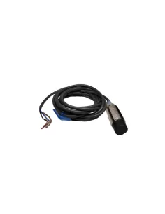 Interrupteur de proximité inductif Omron e2am18kn16wpb12m, connecteur M18 SN 16 mm, 24 Vcc, PNP, câble de 2 m
