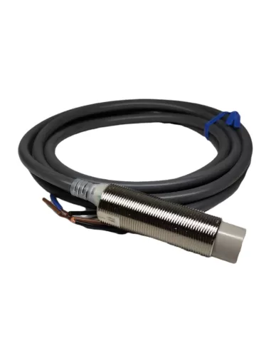 Capteur de proximité Omron e2e2x10mc1-13250 m18 sans écran, câble de 2 m, 10 mm, 24 Vcc, NPN NA