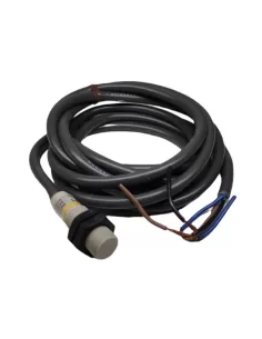 Capteur de proximité Omron e2fx2f1-13199600, connecteur M12, pas de 2 mm, 24 Vcc, PNP, câble d'écran 2 m