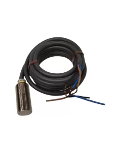 Capteur inductif Omron TLX5B1GE1224DC2M, écran M18, connecteur 5 mm PNP, câble 12-24 Vcc de 2 m