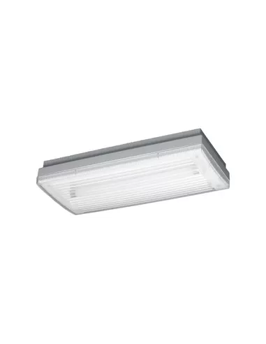 Lámpara de emergencia Gewiss Startec Basic, montaje en pared/techo, 24 W, 1 H, IP40, GW80237, iluminación