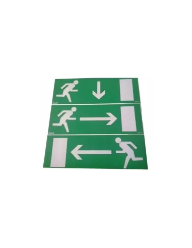 Beghelli 8785 ades sx dx bajo6w iso3864 7010