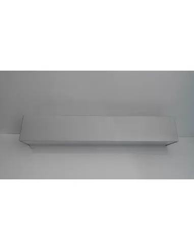 Prisma shape full biemissione applique argento 2xe27 ip44 700109