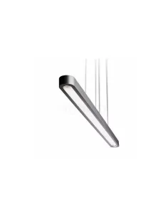 Artemide 0602020a talo catamarán suspensión 2x54w t16 l 120,5x18,5 gris plata 2